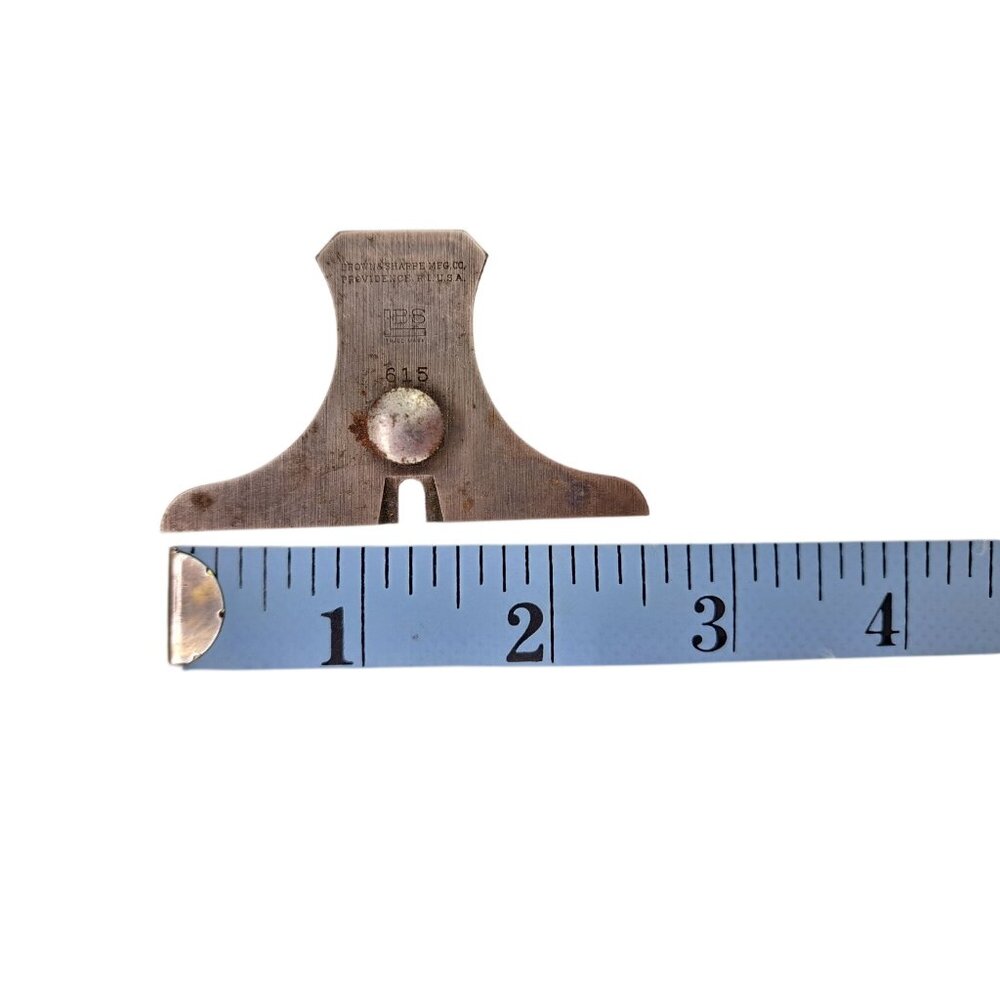 Vintage Brown & Sharpe # 615 Combination Depth Gauge Head Only No Rule Included - Picture 5 of 5